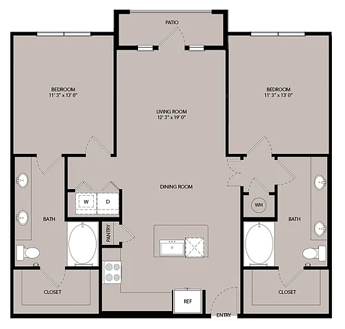 Floor plan B1-1116sf