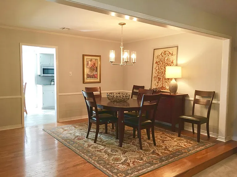 Remodeled dining area