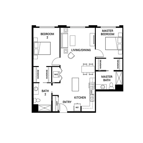 Floor plan B7