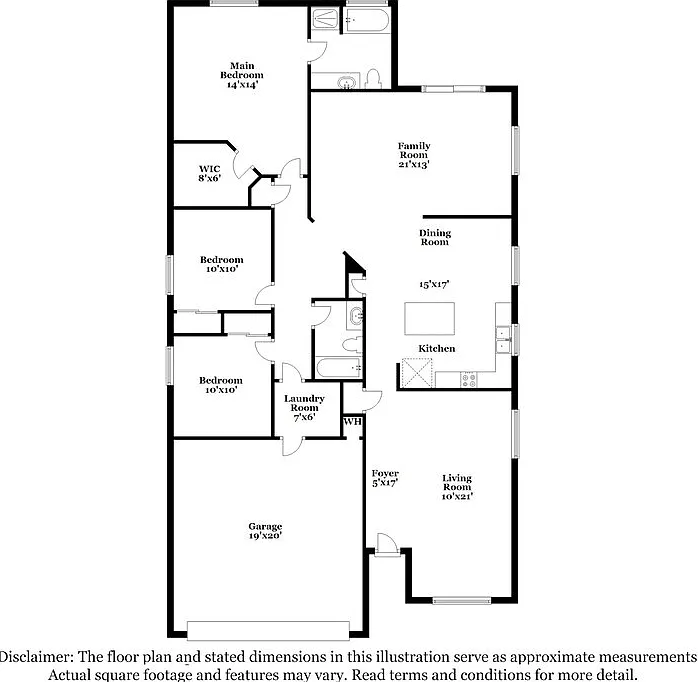 3 bed, 2.0 bath, 1681 sqft, $1,870 — Photo 2