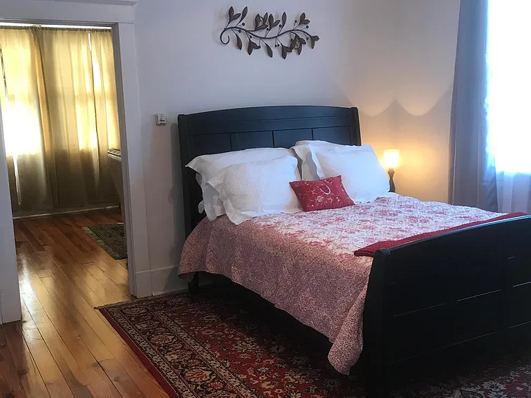 Bedroom 2-Queen bed facing third bedroom