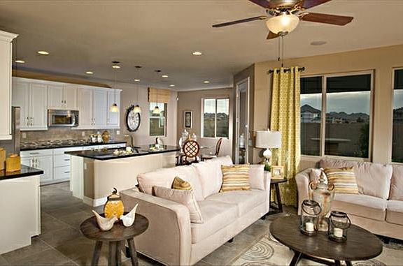 Kitchen and Family Room