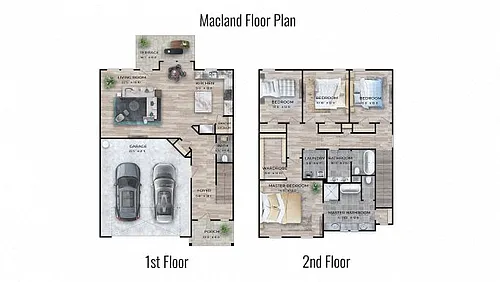 Floor plan Macland