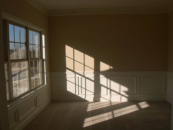 Formal Living Room with Wainscotting!