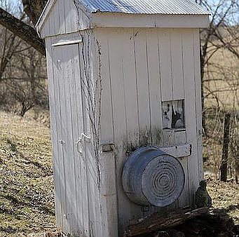 Outhouse used as Garden shed