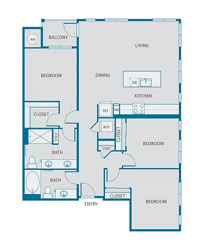Floor plan C1