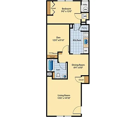 Floor plan A1