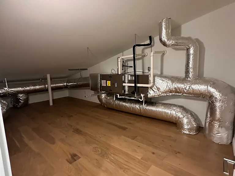 Spacious Mechanical Room