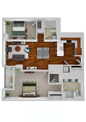Floor plan B2