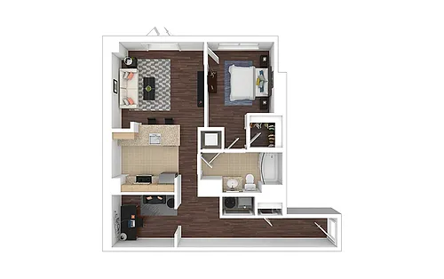 Floor plan A11 - Renovated
