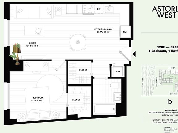 2nd image of 30-77 Vernon Blvd #520E