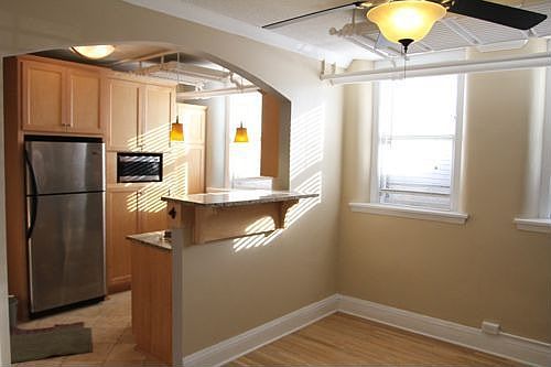 main room and  kitchen