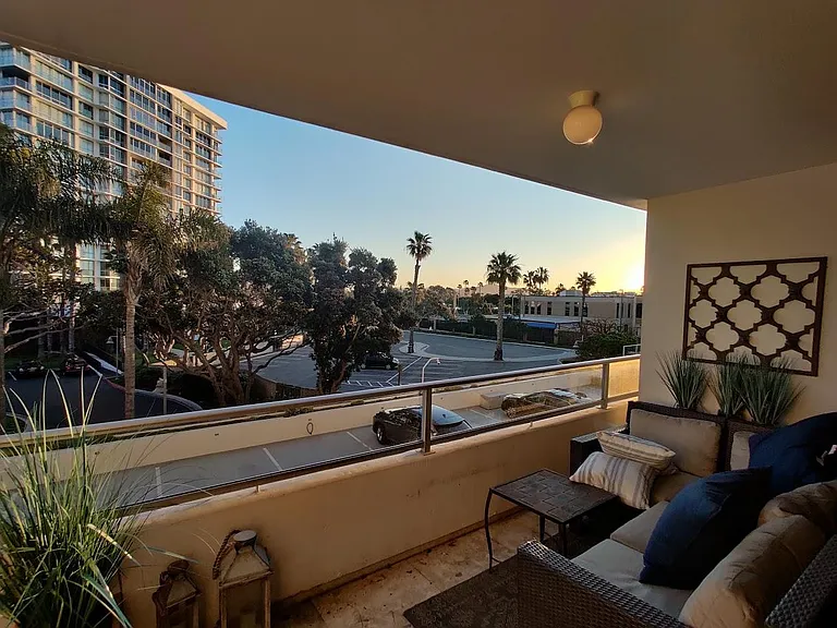 View from the balcony