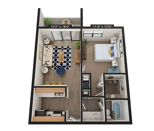Floor plan Heather