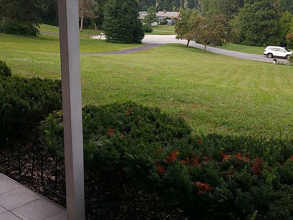 View from front porch