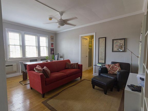 Living Room with south-facing windows