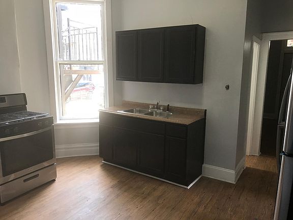 New stainless steel appliances, flooring