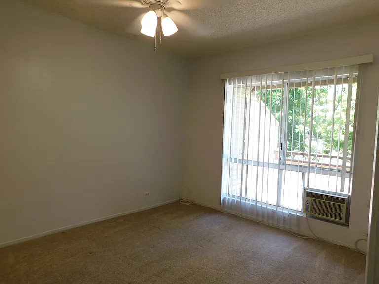Bedroom #2. Ceiling fan. New window a/c.