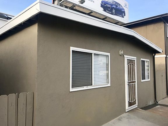 Front of freshly remodeled building