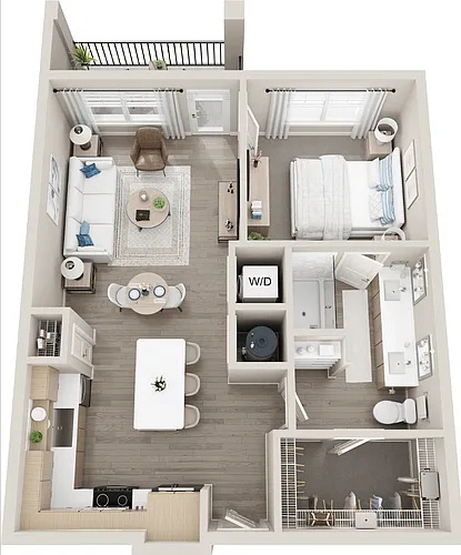 Floor plan A1-S