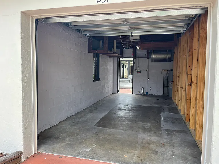 garage opens in the back alley