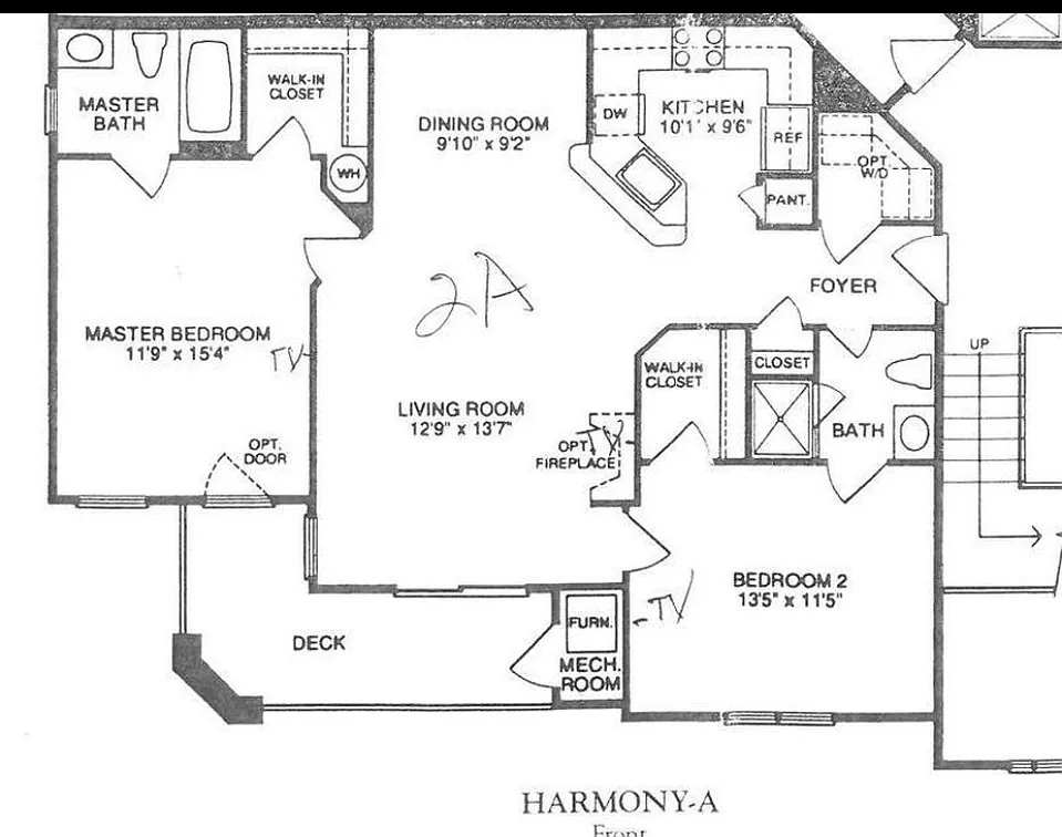 2 bed, 1095 sqft, $2,100 — Photo 2