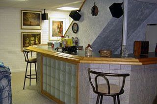 Wet Bar in Finished Basement