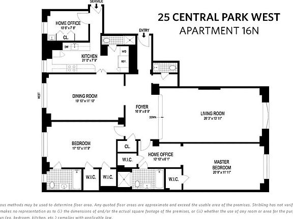 2nd image of 25 Central Park W APT 16N