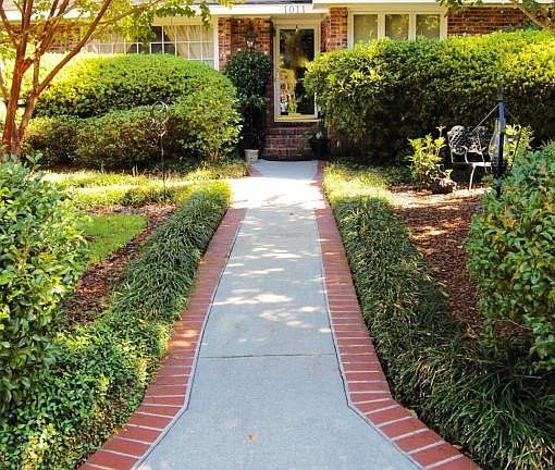 Front walkway