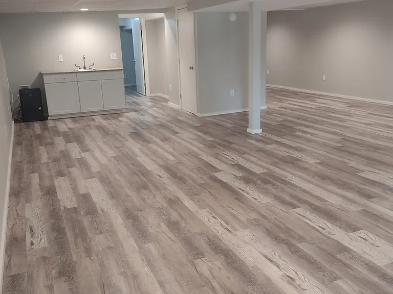 Full finished basement