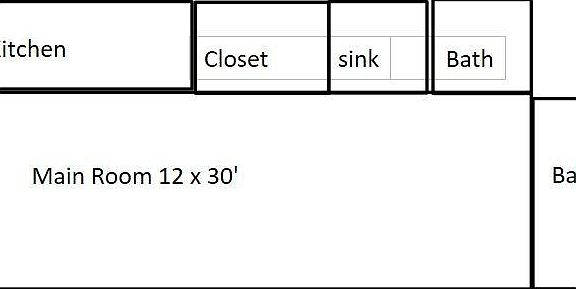 layout approx 450 sq ft