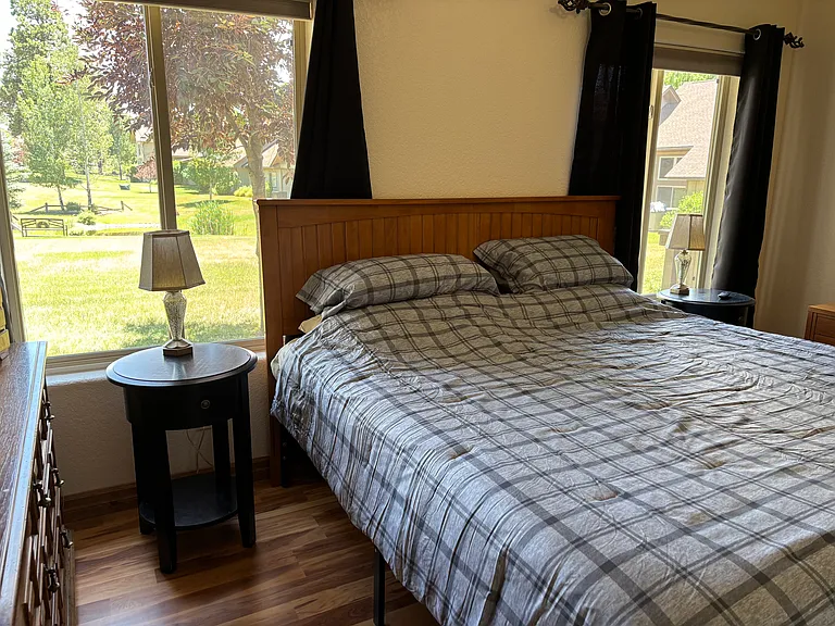 1st bedroom with view
