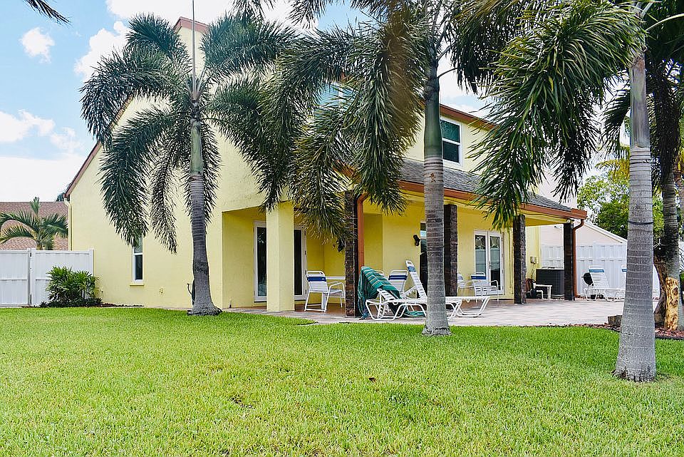 Back yard and patio