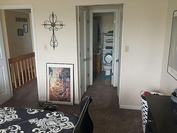 Master Closets and Bath