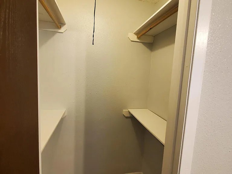 Walk-In Bedroom Closet in Each Bedroom