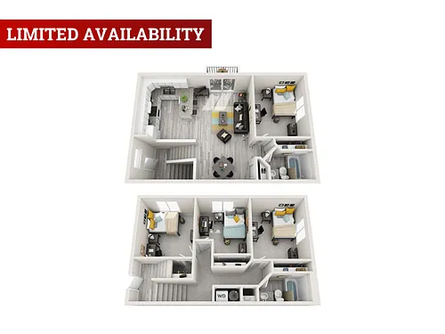 Floor plan Langley A Renovated - Station