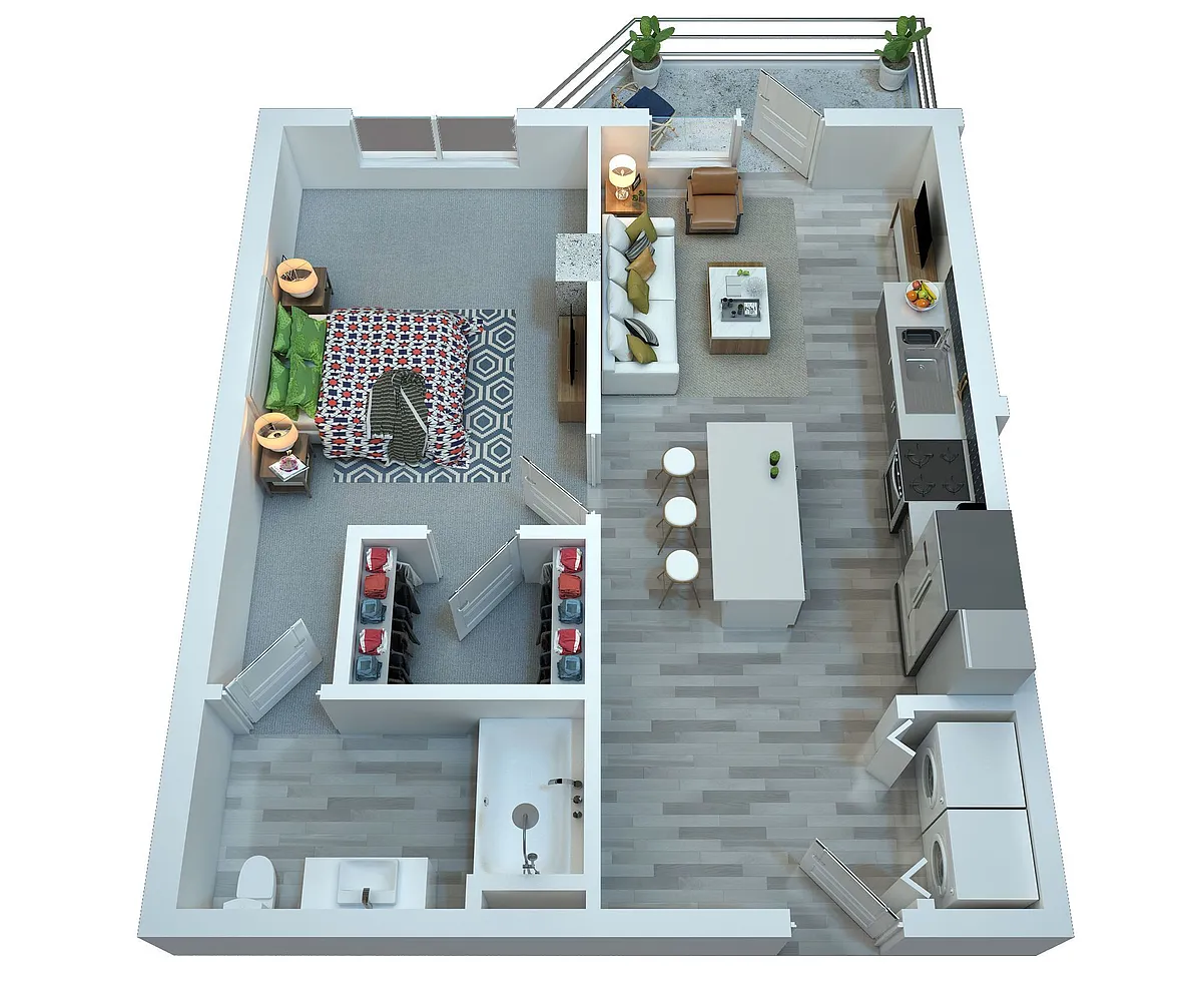 Floor plan Frampton
