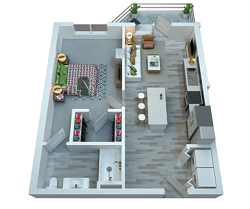 Floor plan Frampton