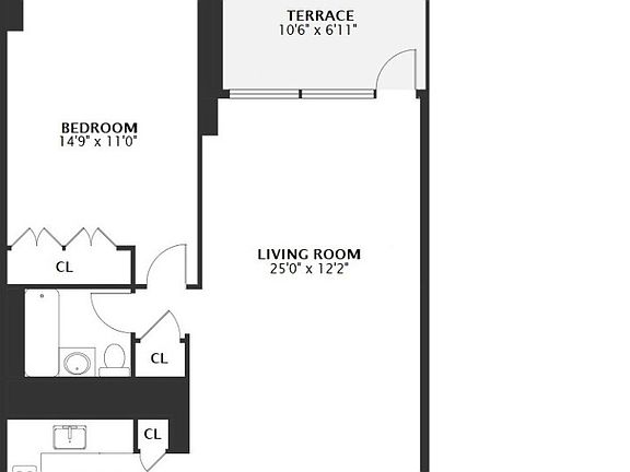2nd image of 80 Gold St APT 6B
