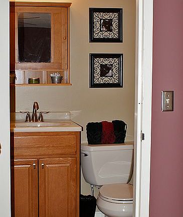 Half bath in Master