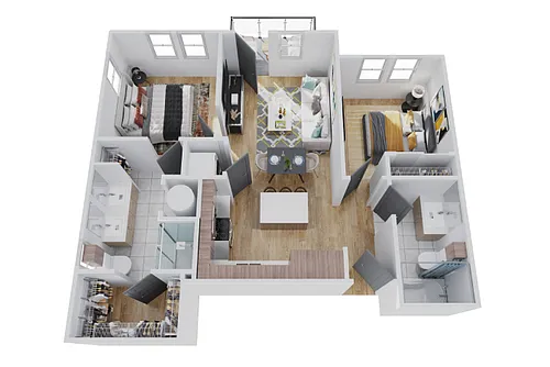 Floor plan B1