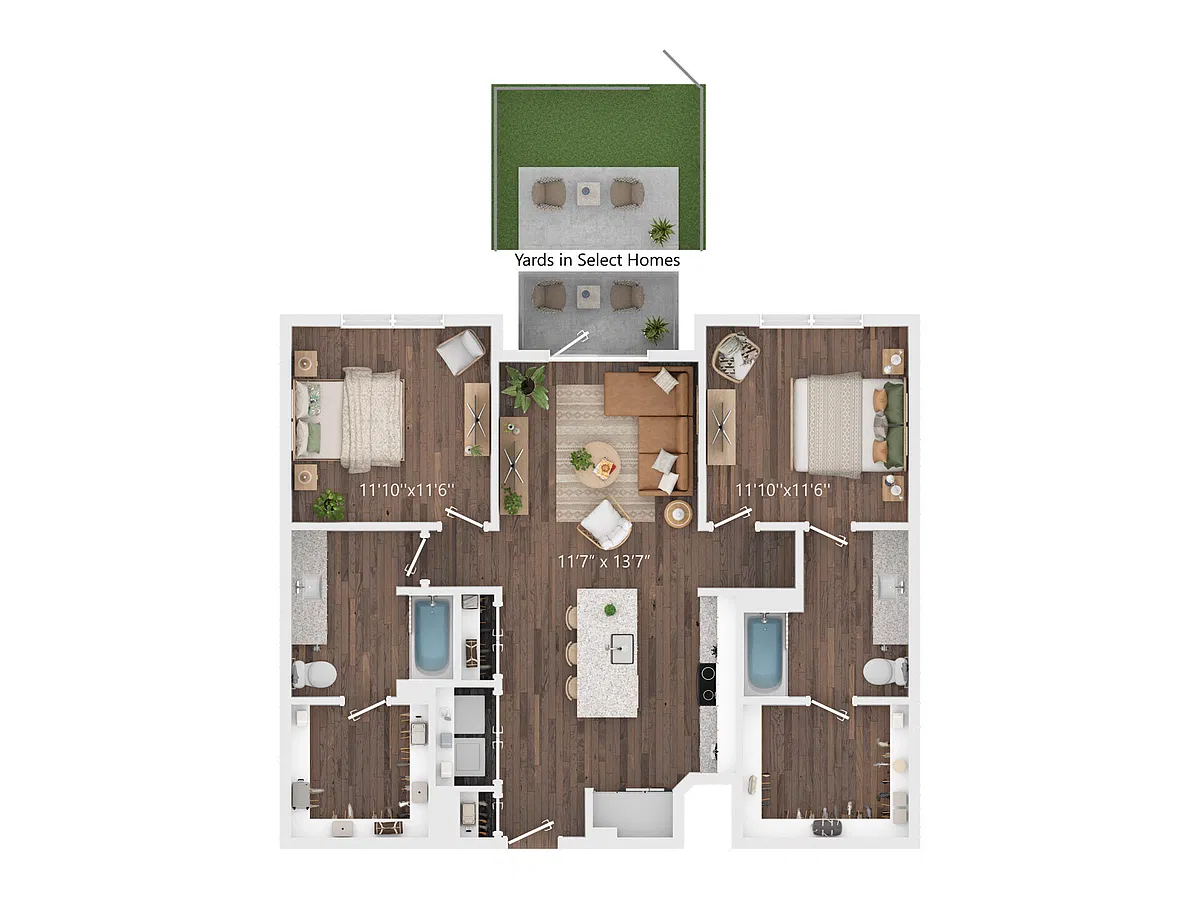Floor plan B1