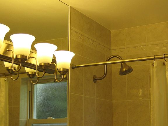 new ceramic tiles and fixtures