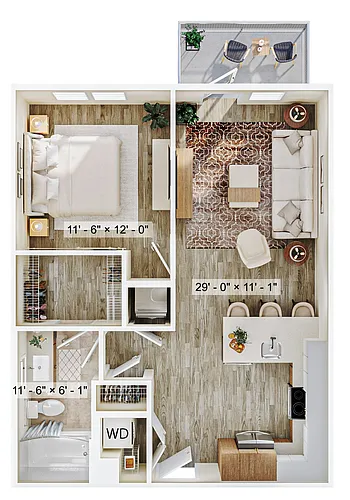 Floor plan Terra