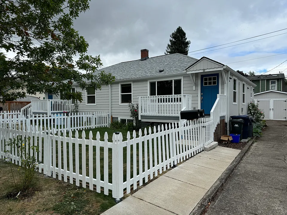 Front yard and entry