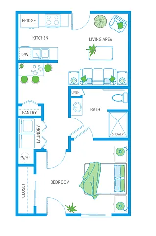 Floor plan Oasis