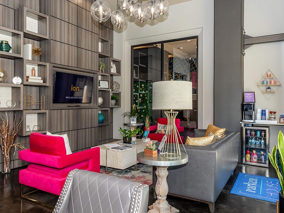 Resident lounge with coffee machine