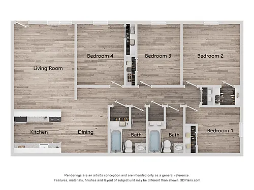 Floor plan D1