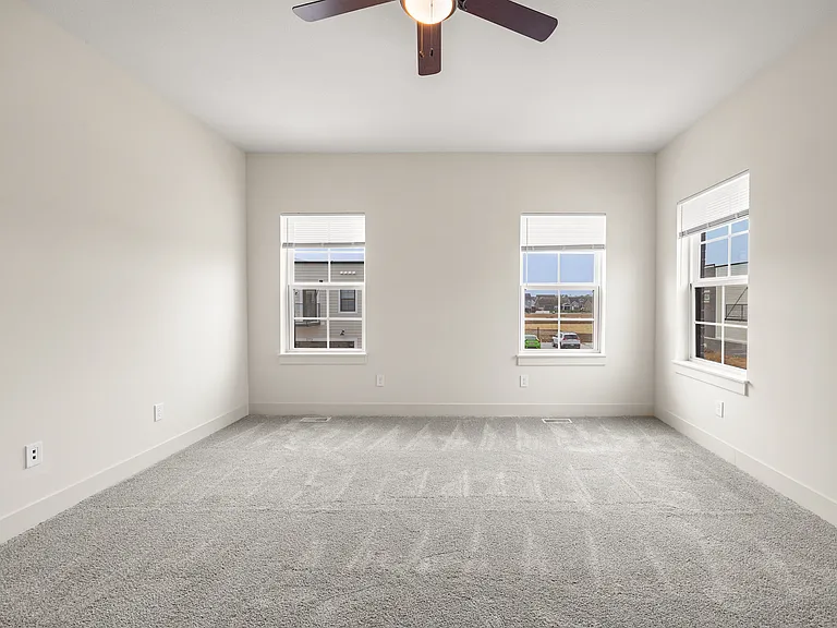 Primary bedroom (2-bedroom floorplan)