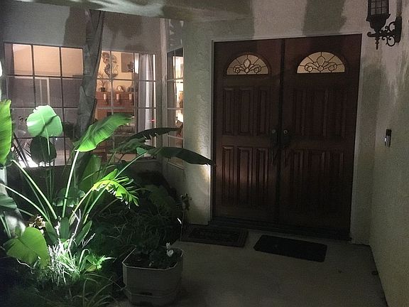 Front Door at Night 